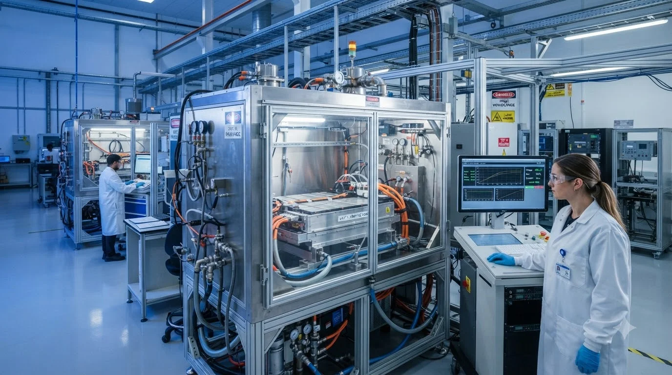 EV Battery Testing Chamber
