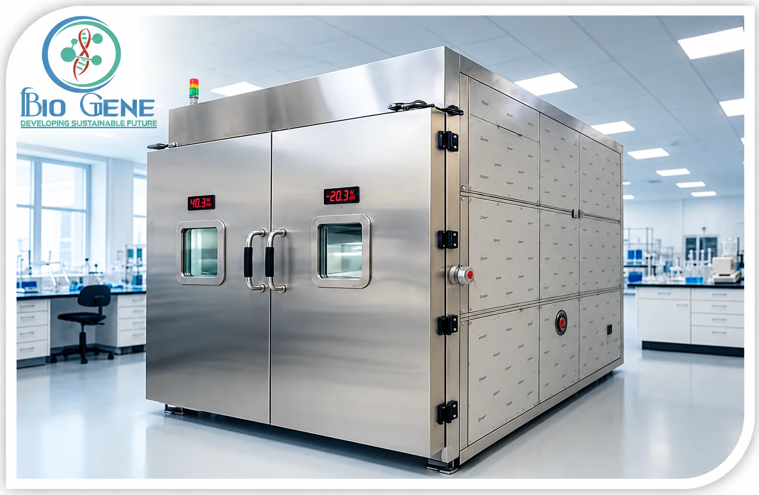 Walk-In Test Chamber for Generator Testing: Temperature, Humidity, Negative Pressure & Long-Duration Testing